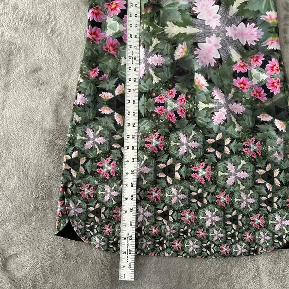 Ted Baker Windermere Floral Tunic Dress Short Sleeve Women's 1 SMALL 4 - Picture 2 of 5